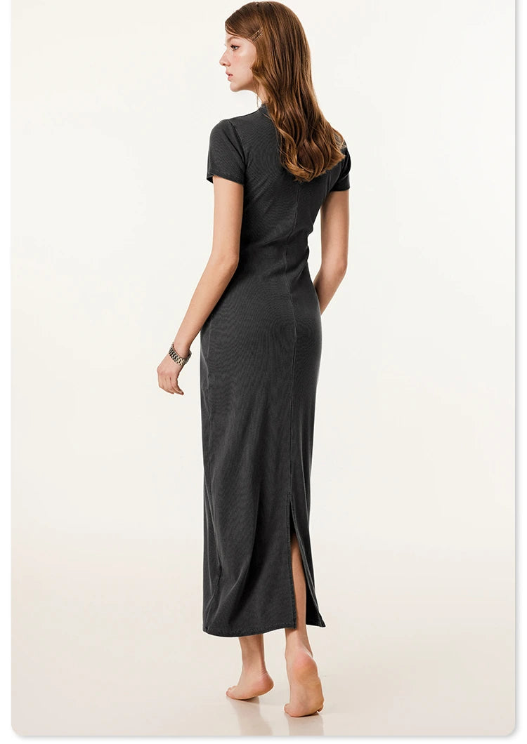 Line Maxi Skirt