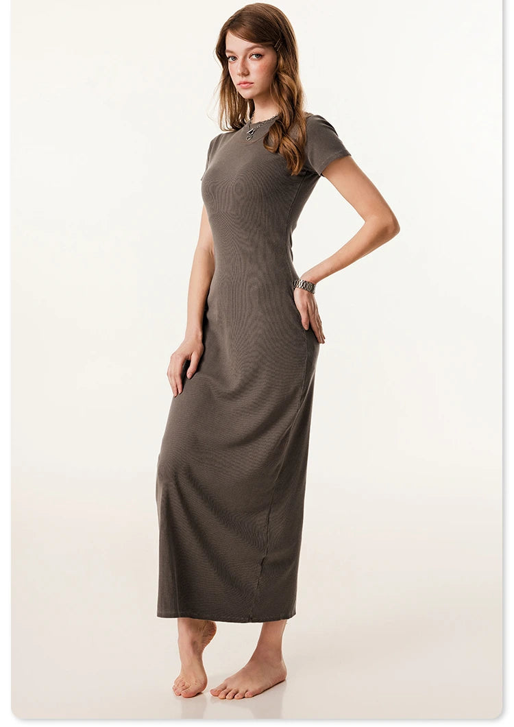 Line Maxi Skirt