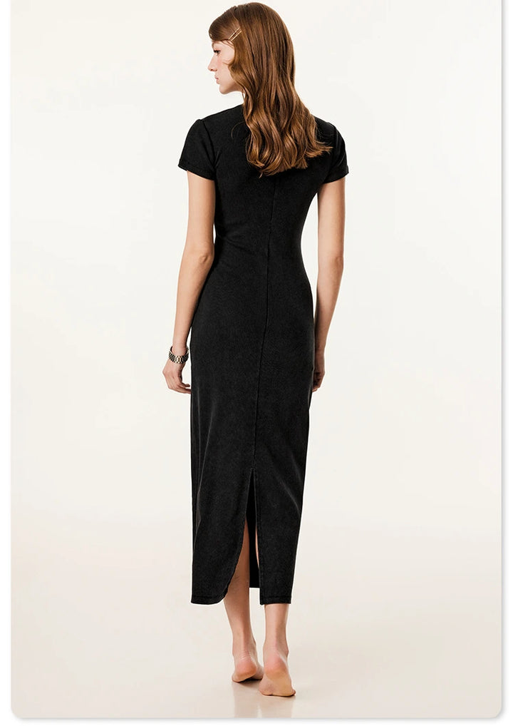 Line Maxi Skirt